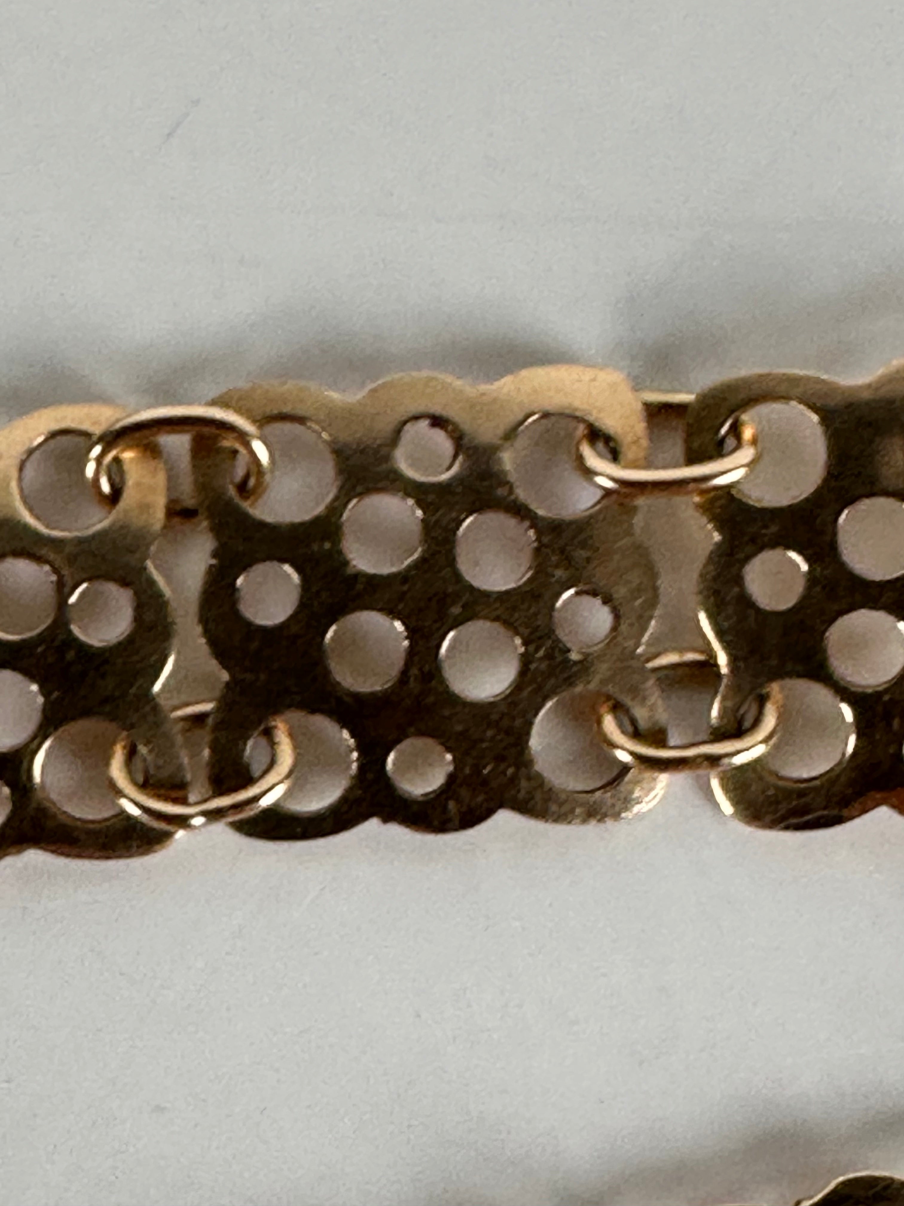 Lisa Vitali – "Pitsi" 14K kultainen rannekoru (585)