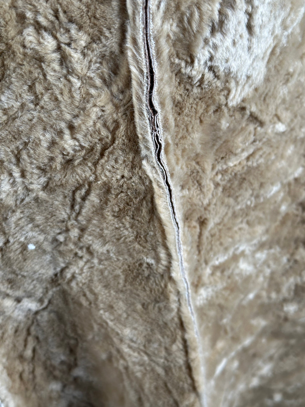 Guess – pitkä aito nahkatakki teddyvuorilla & kirjailuilla