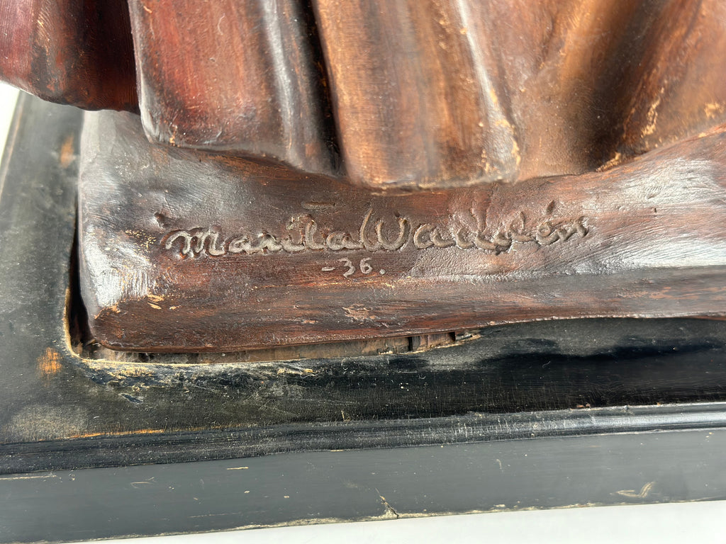 Marita Walldén – veistos vuodelta 1936