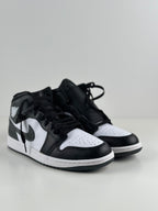 Air Jordan 1 Mid "Black/White-Grey"