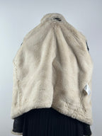 Jofama Bella – Naisten musta biker-nahkatakki teddyvuorella (koko 38)