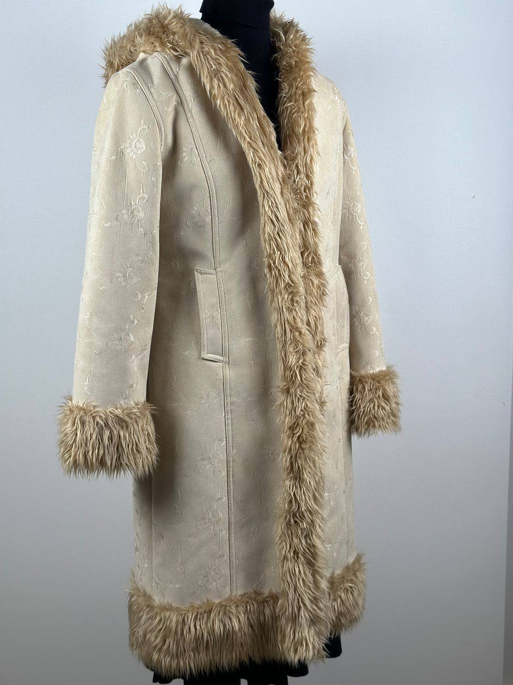 Miss Ewing pitkä boho-takki – koko M