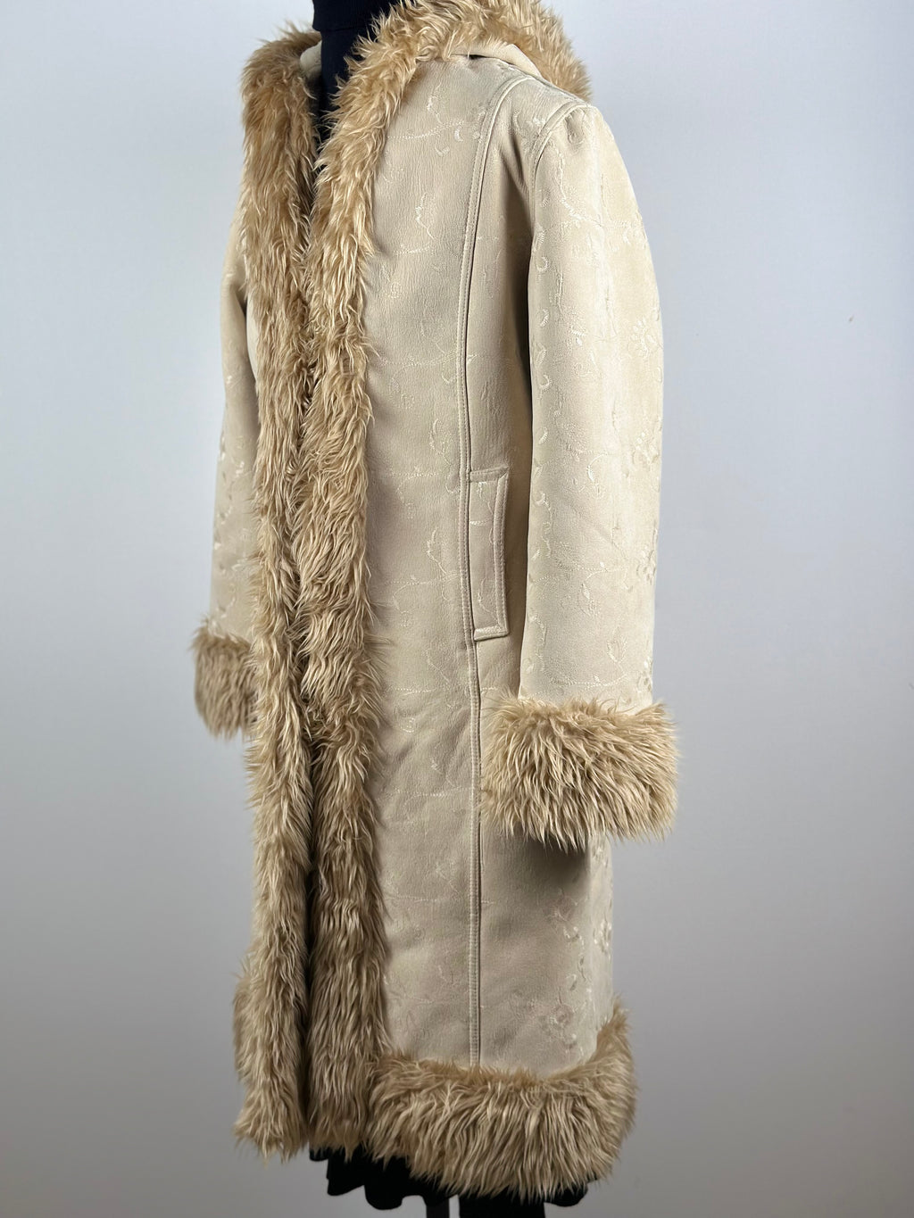 Miss Ewing pitkä boho-takki – koko M