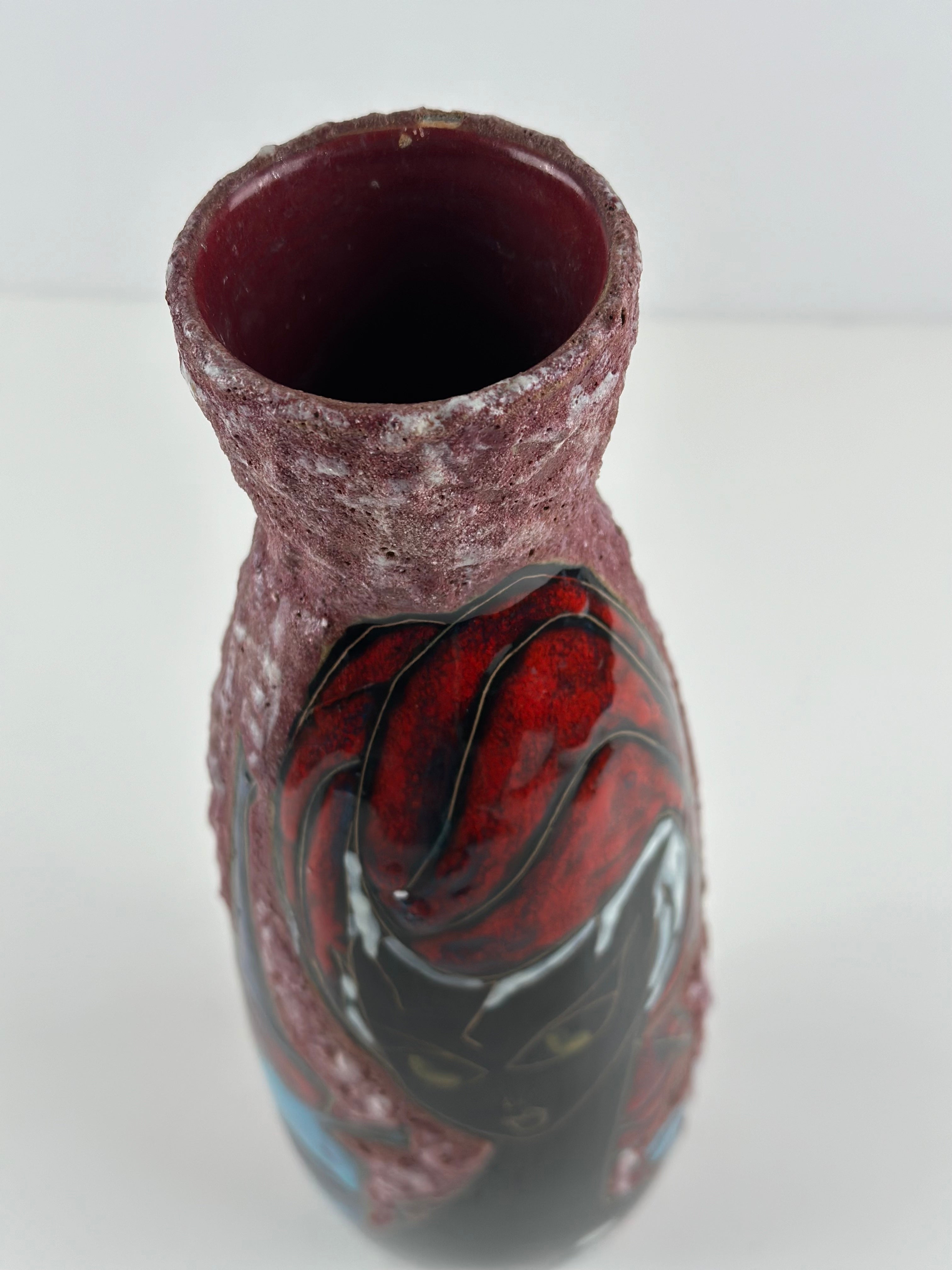 Batignani Ceramiche – italialainen taidekeramiikkamaljakko, 31 cm (Italia)