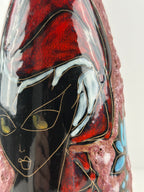 Batignani Ceramiche – italialainen taidekeramiikkamaljakko, 31 cm (Italia)