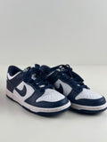 Nike Dunk Low (GS) – White / Midnight Navy