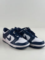 Nike Dunk Low (GS) – White / Midnight Navy