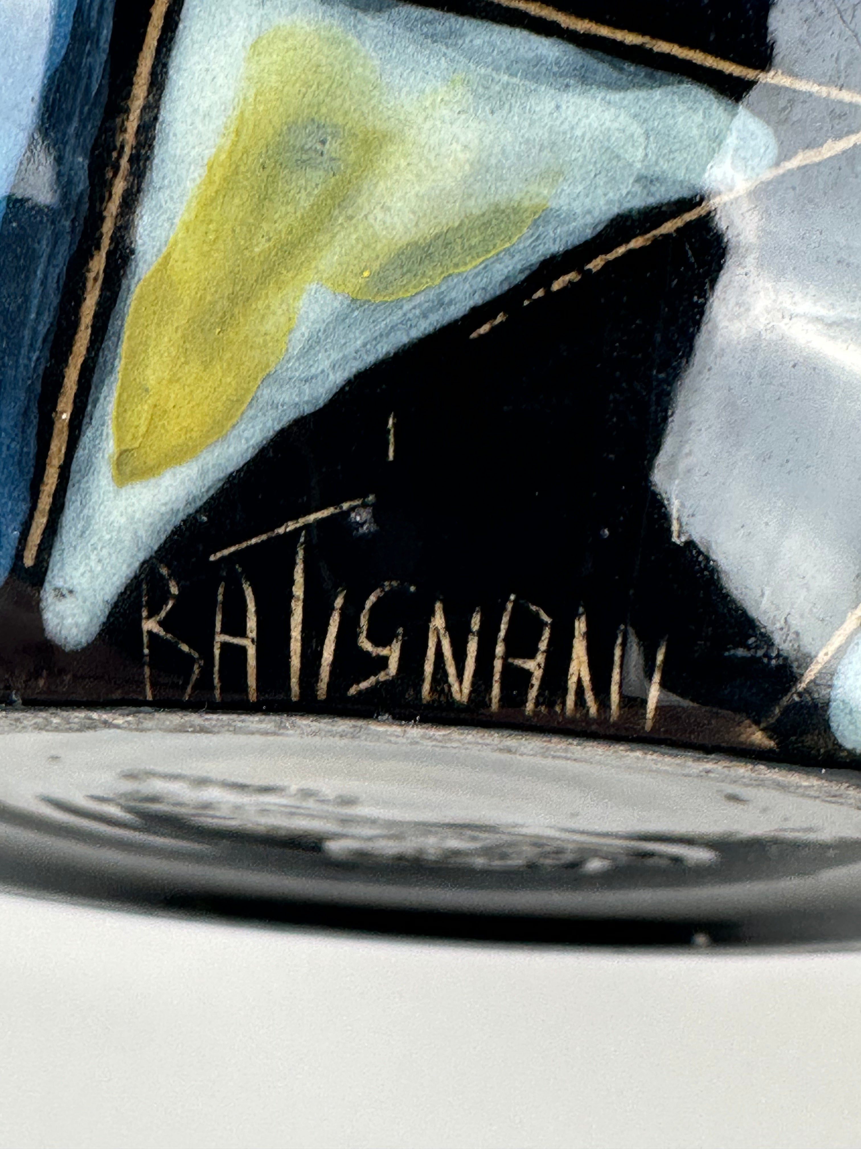 Batignani Ceramiche – italialainen taidekeramiikkamaljakko, 31 cm (Italia)