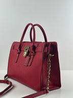 Michael Kors Hamilton Large Saffiano Leather Satchel