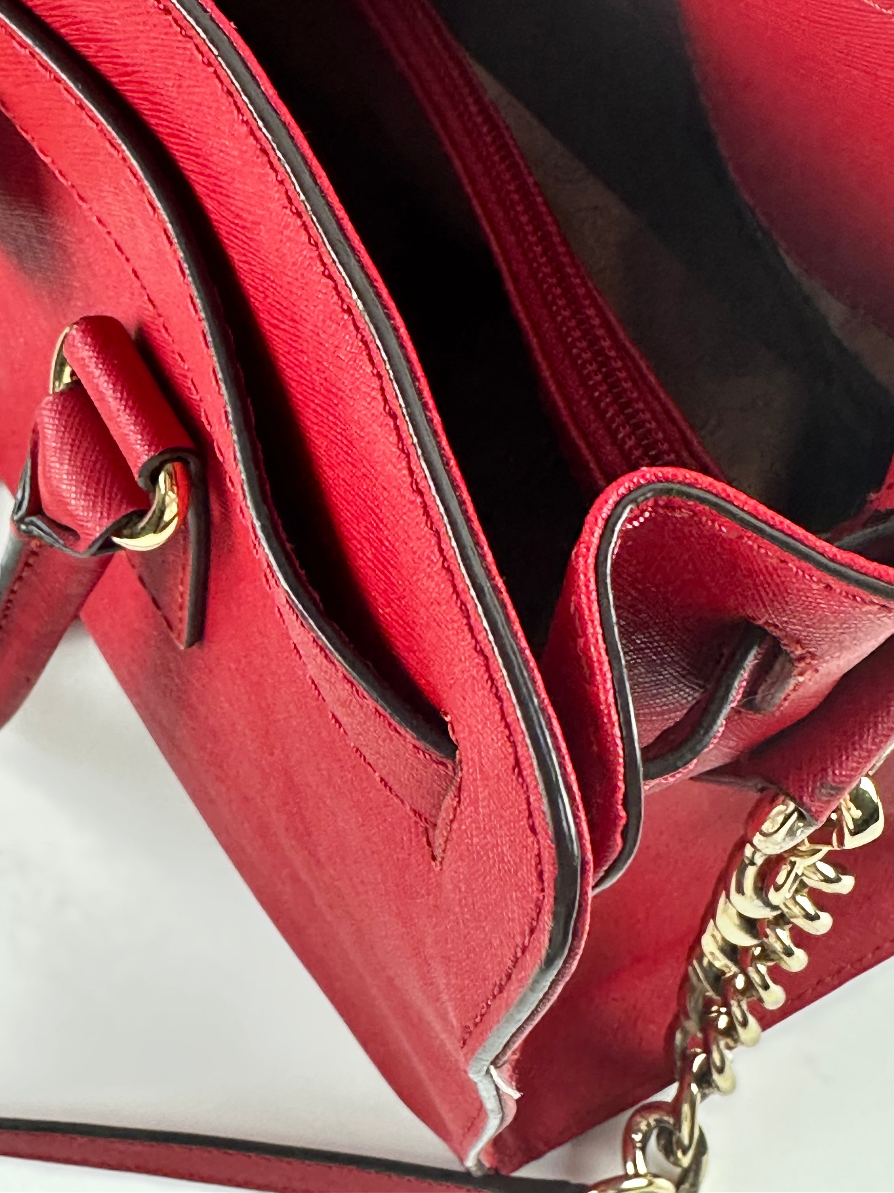 Michael Kors Hamilton Large Saffiano Leather Satchel