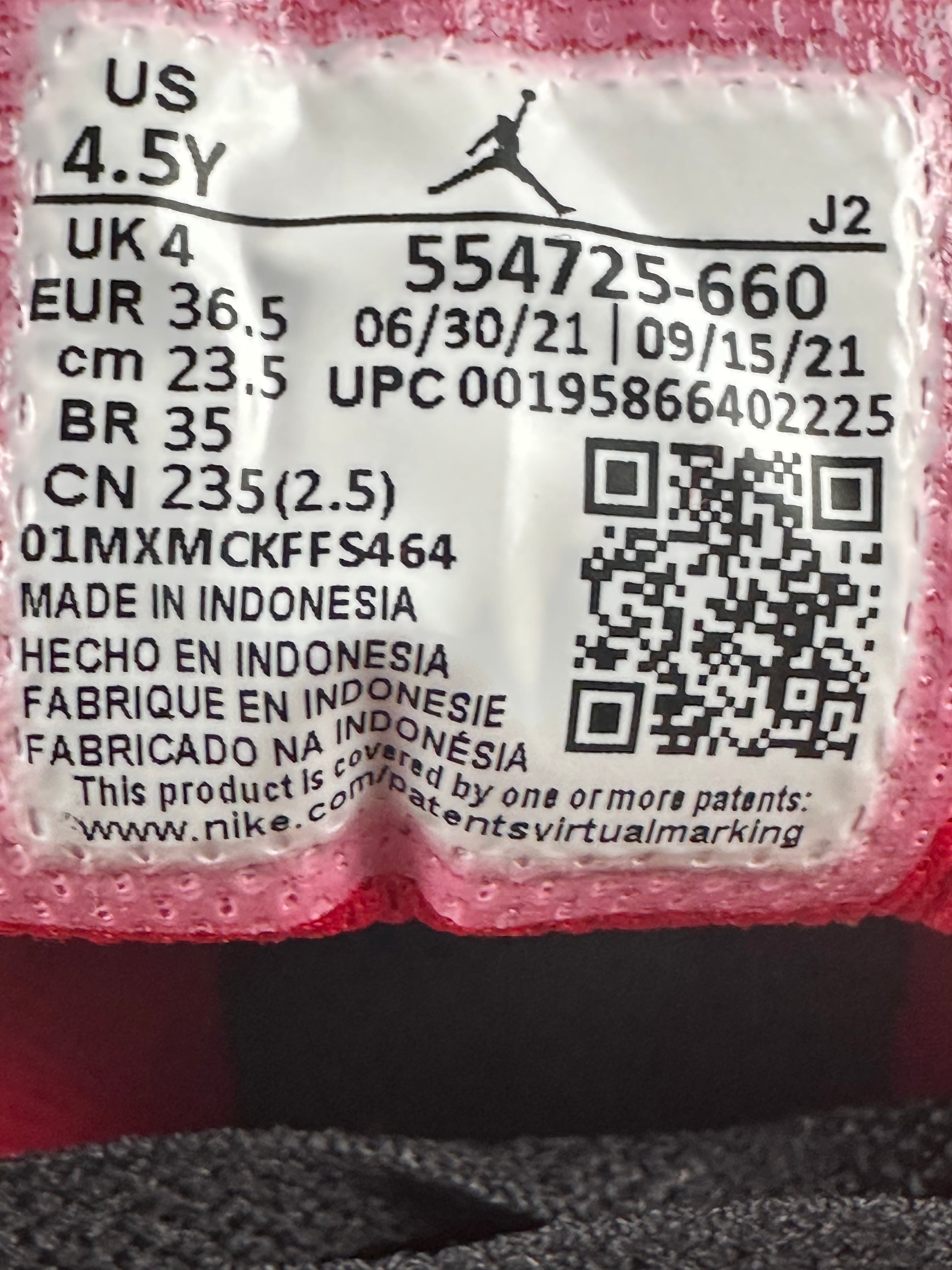 Air Jordan 1 Mid (GS) – Gym Red / Black / White