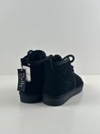 Duffy Leather – mustat lämpimät nilkkurit