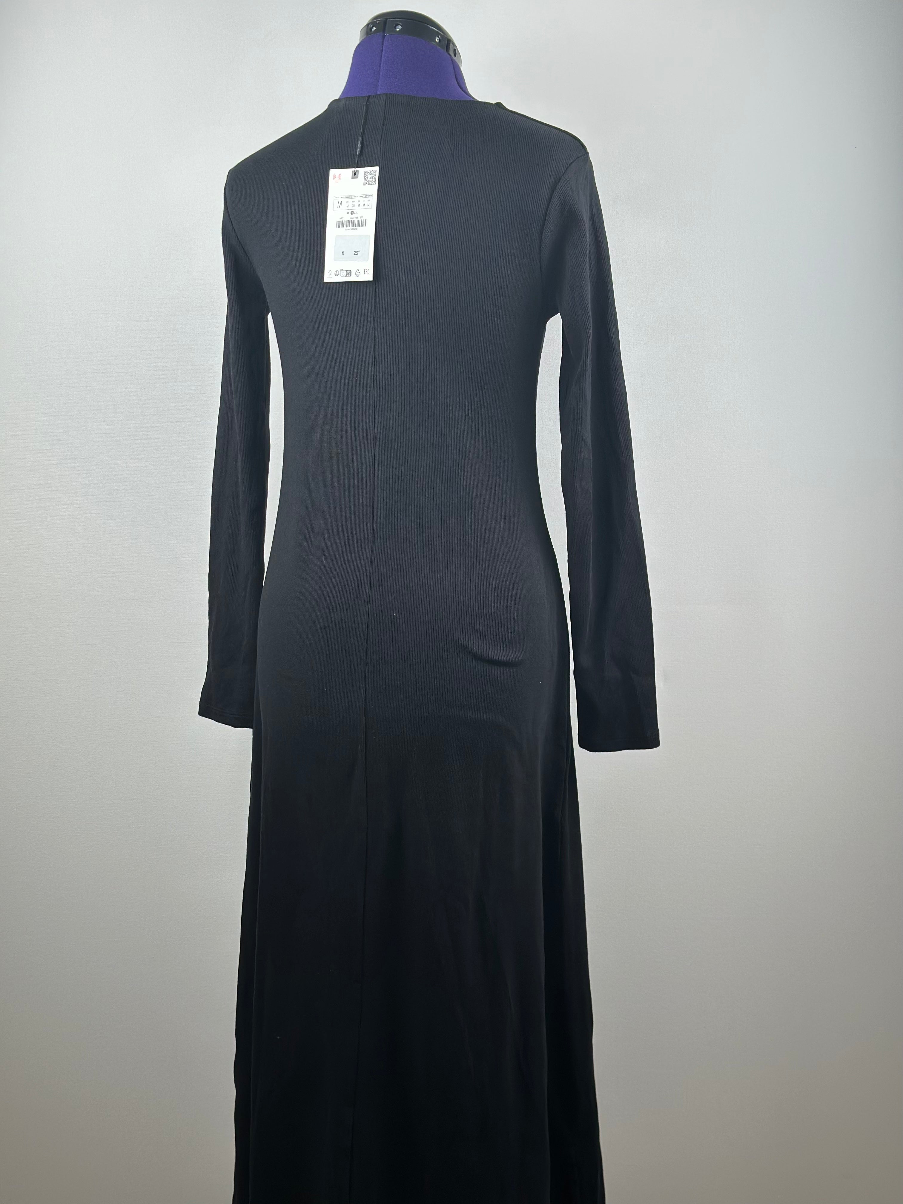 Zara pitkä ribbimekko, koko M – uusi lapuilla