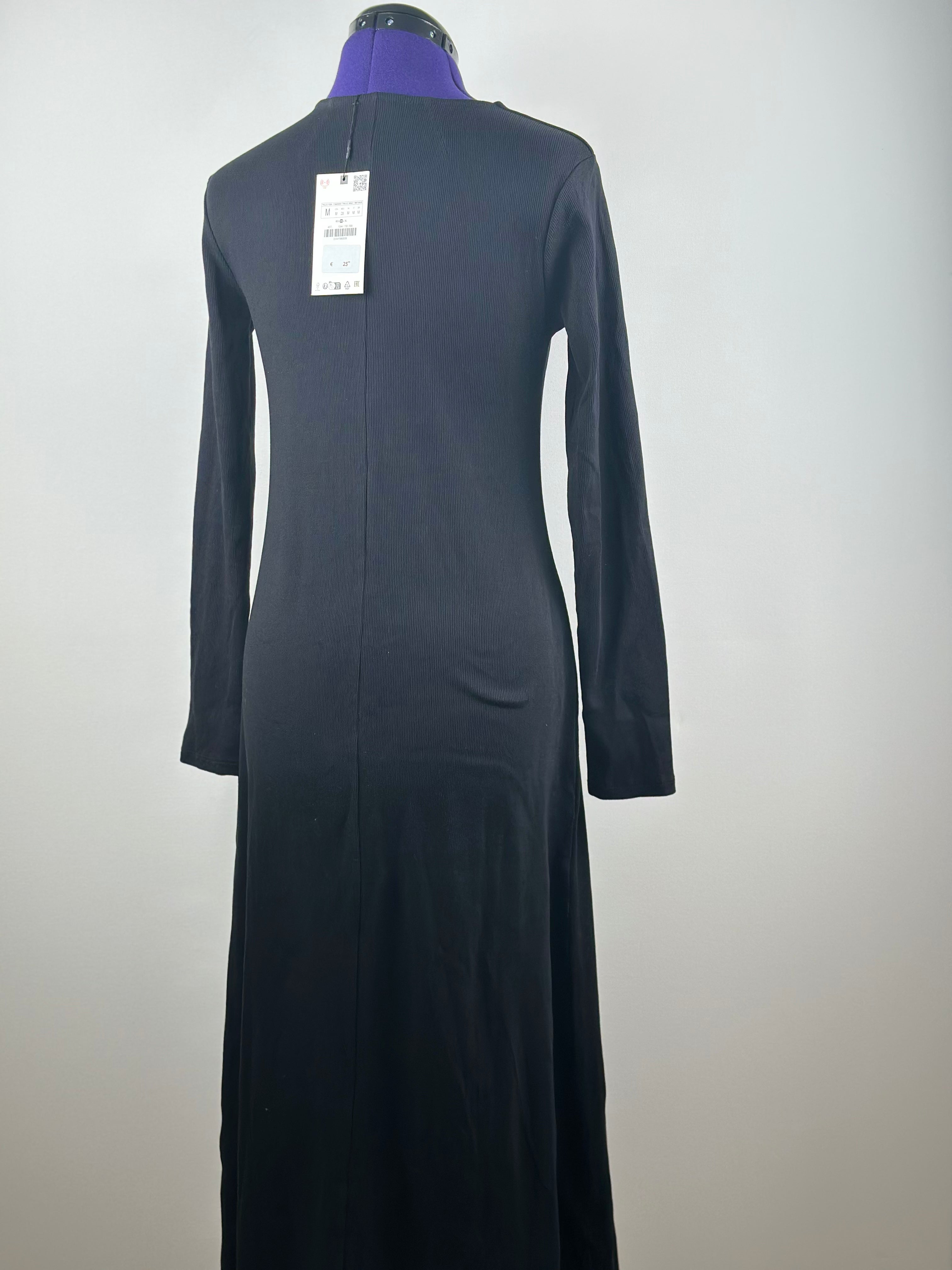 Zara pitkä ribbimekko, koko M – uusi lapuilla