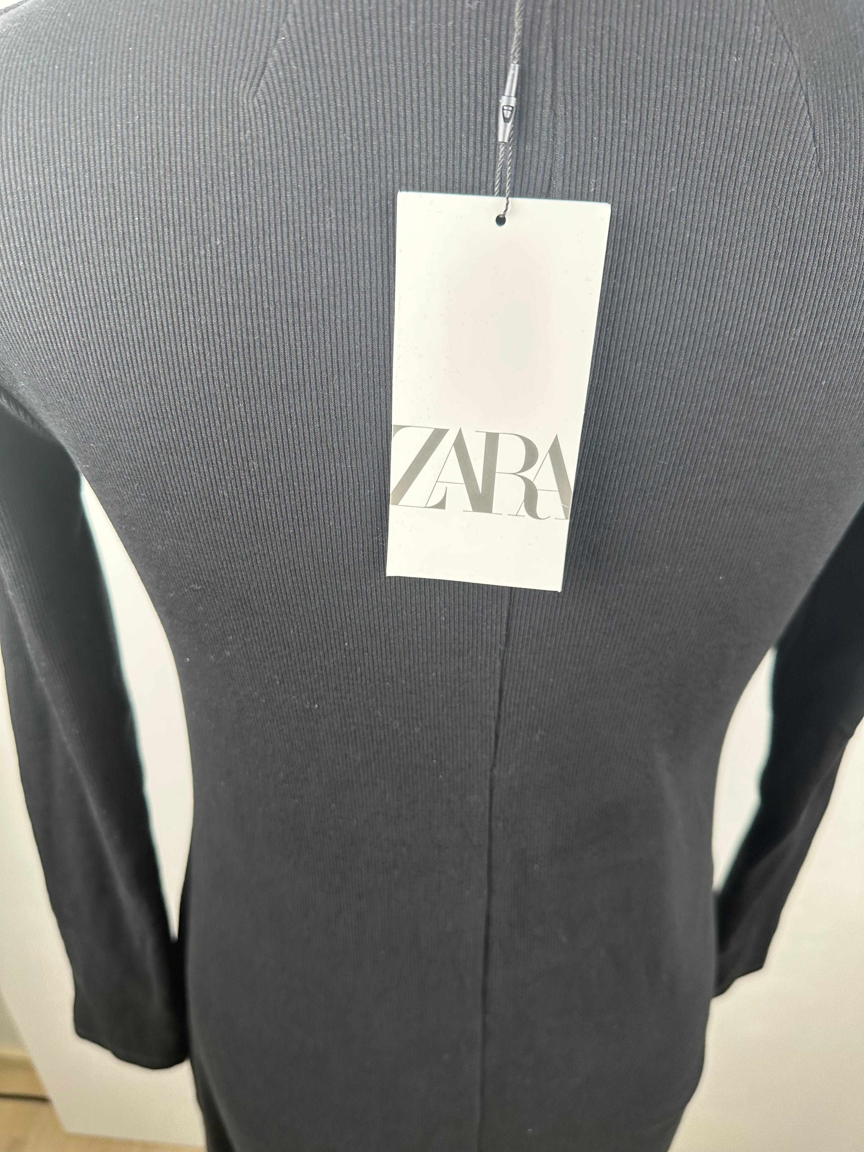 Zara pitkä ribbimekko, koko M – uusi lapuilla