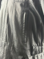 Jofama by Sweden – Naisten nahkatakki teddy-kauluksella (M)