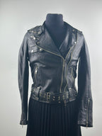 Jofama by Kenza – nahkainen biker-takki, koko 36