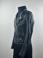 Jofama by Kenza – nahkainen biker-takki, koko 36