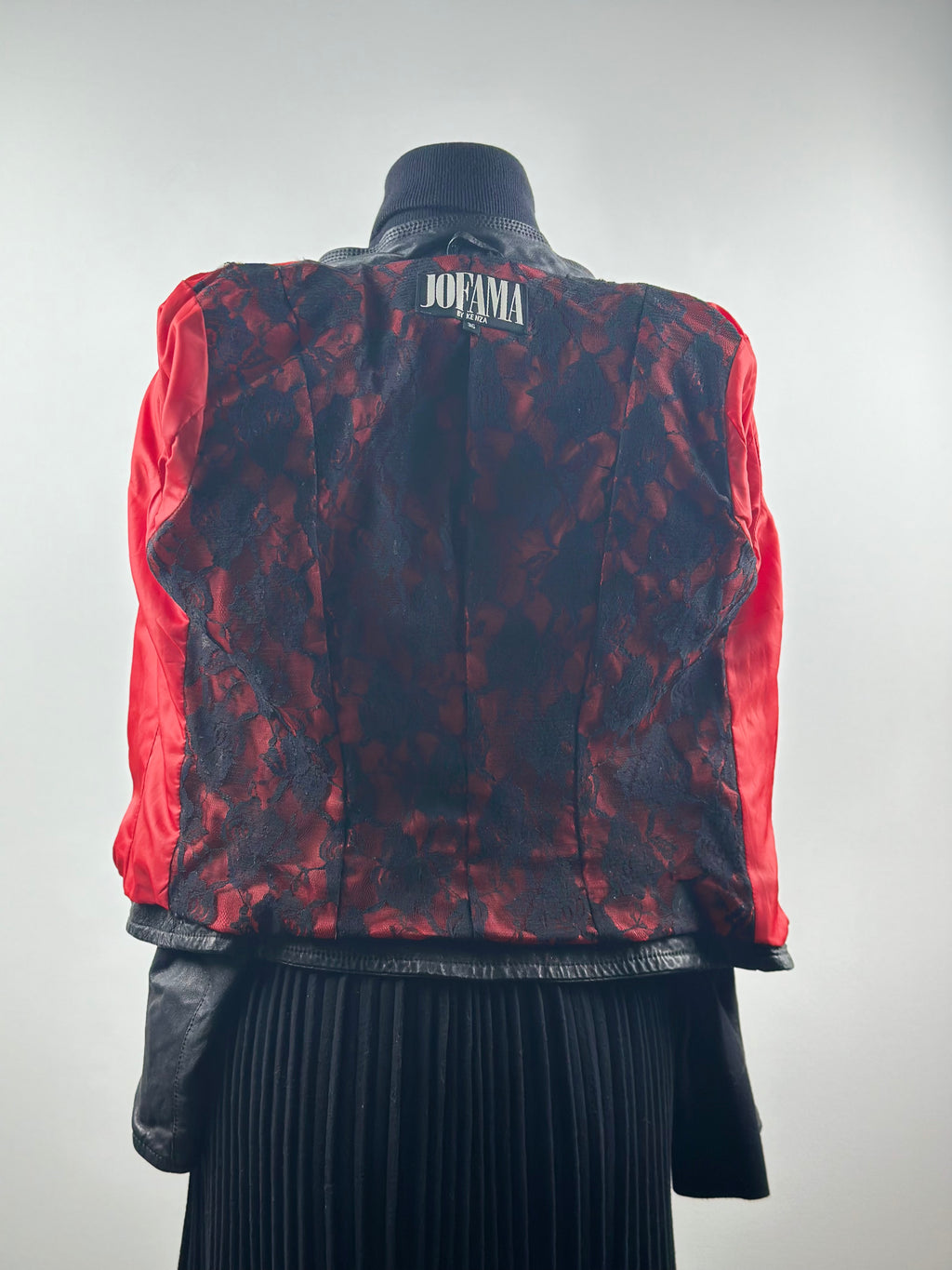 Jofama by Kenza – nahkainen biker-takki, koko 36