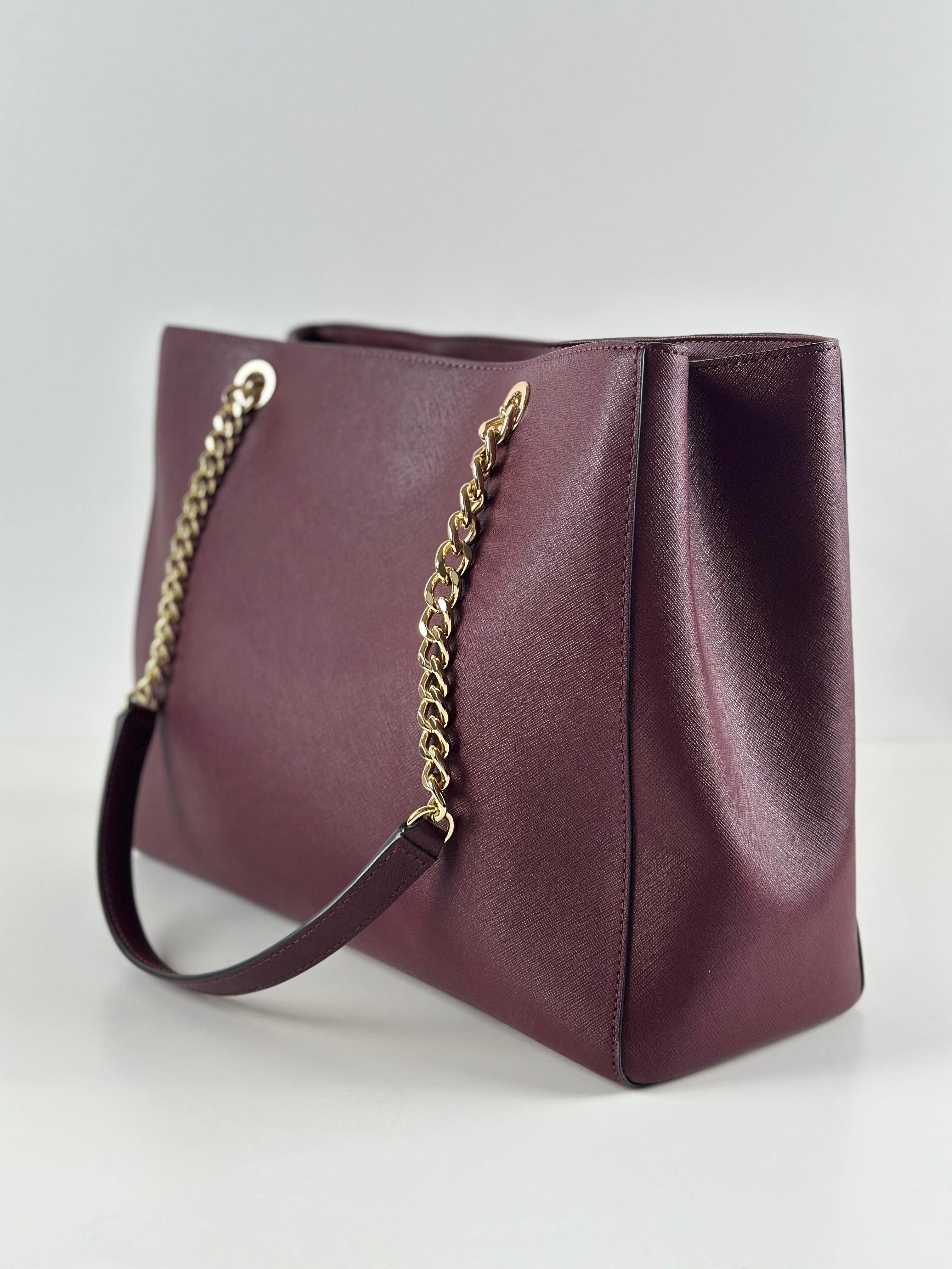 Michael Kors Susannah LG EW Tote – Merlot