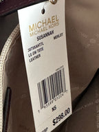 Michael Kors Susannah LG EW Tote – Merlot