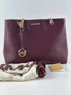 Michael Kors Susannah LG EW Tote – Merlot