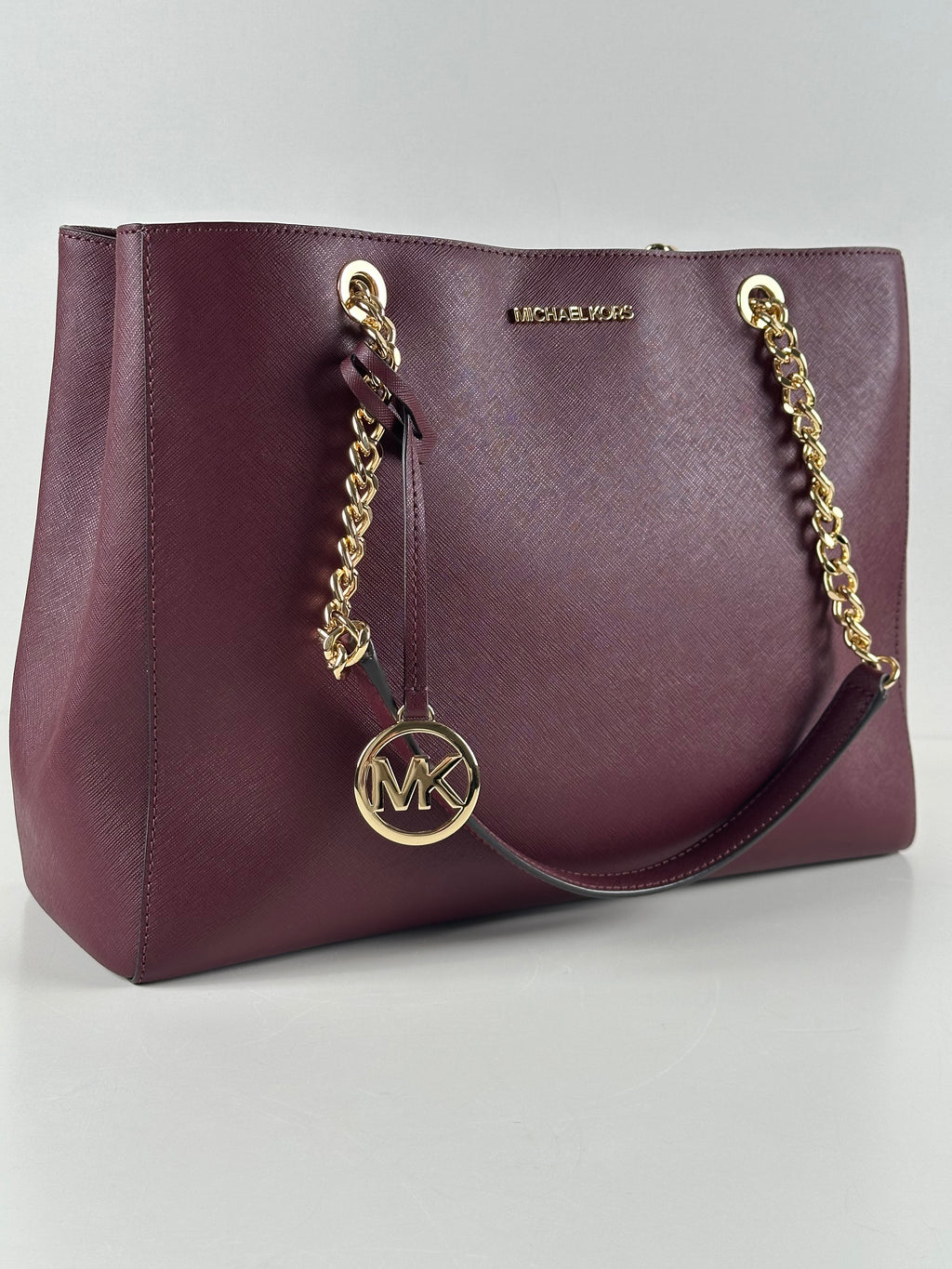 Michael Kors Susannah LG EW Tote – Merlot