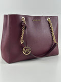 Michael Kors Susannah LG EW Tote – Merlot