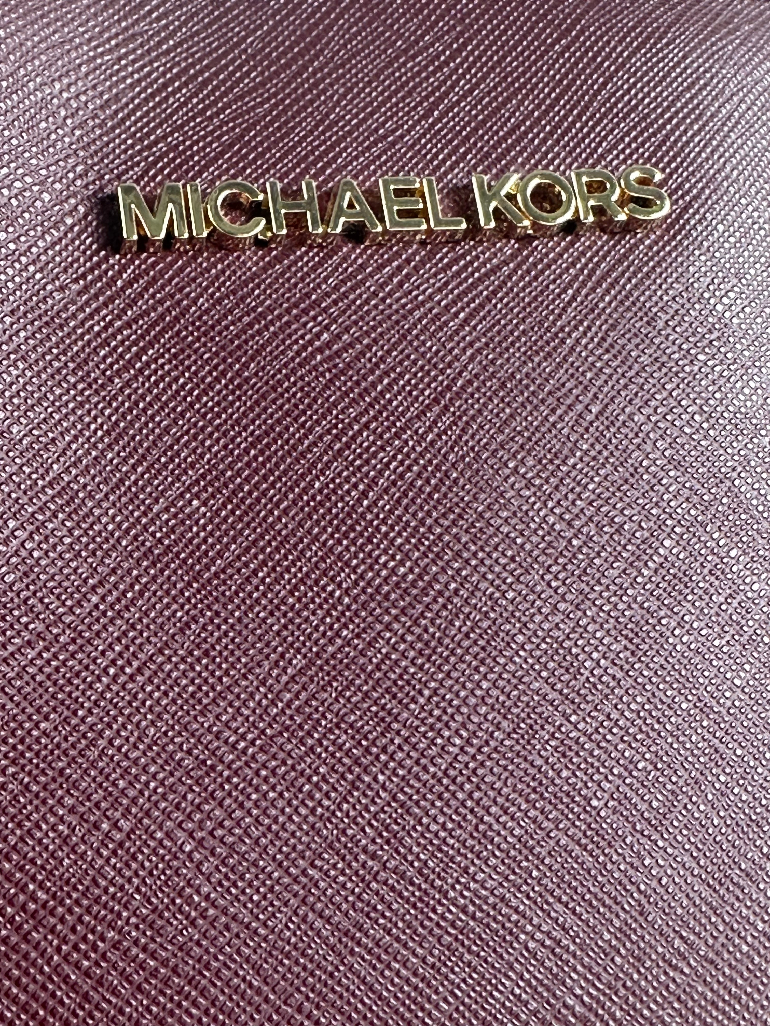 Michael Kors Susannah LG EW Tote – Merlot