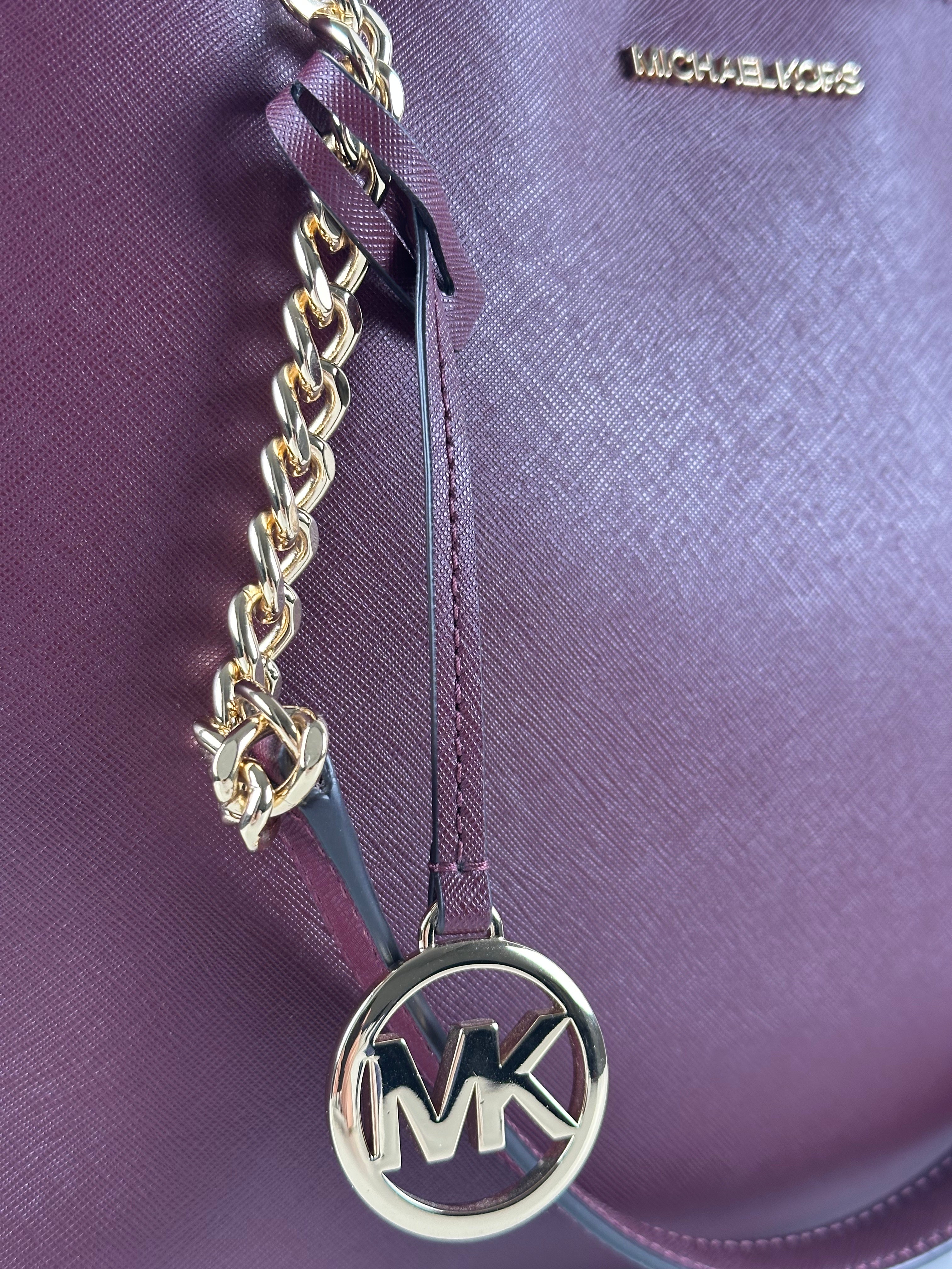 Michael Kors Susannah LG EW Tote – Merlot