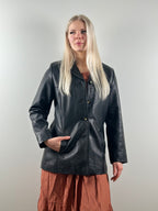 Saki – ajaton nahkatakki, koko 42