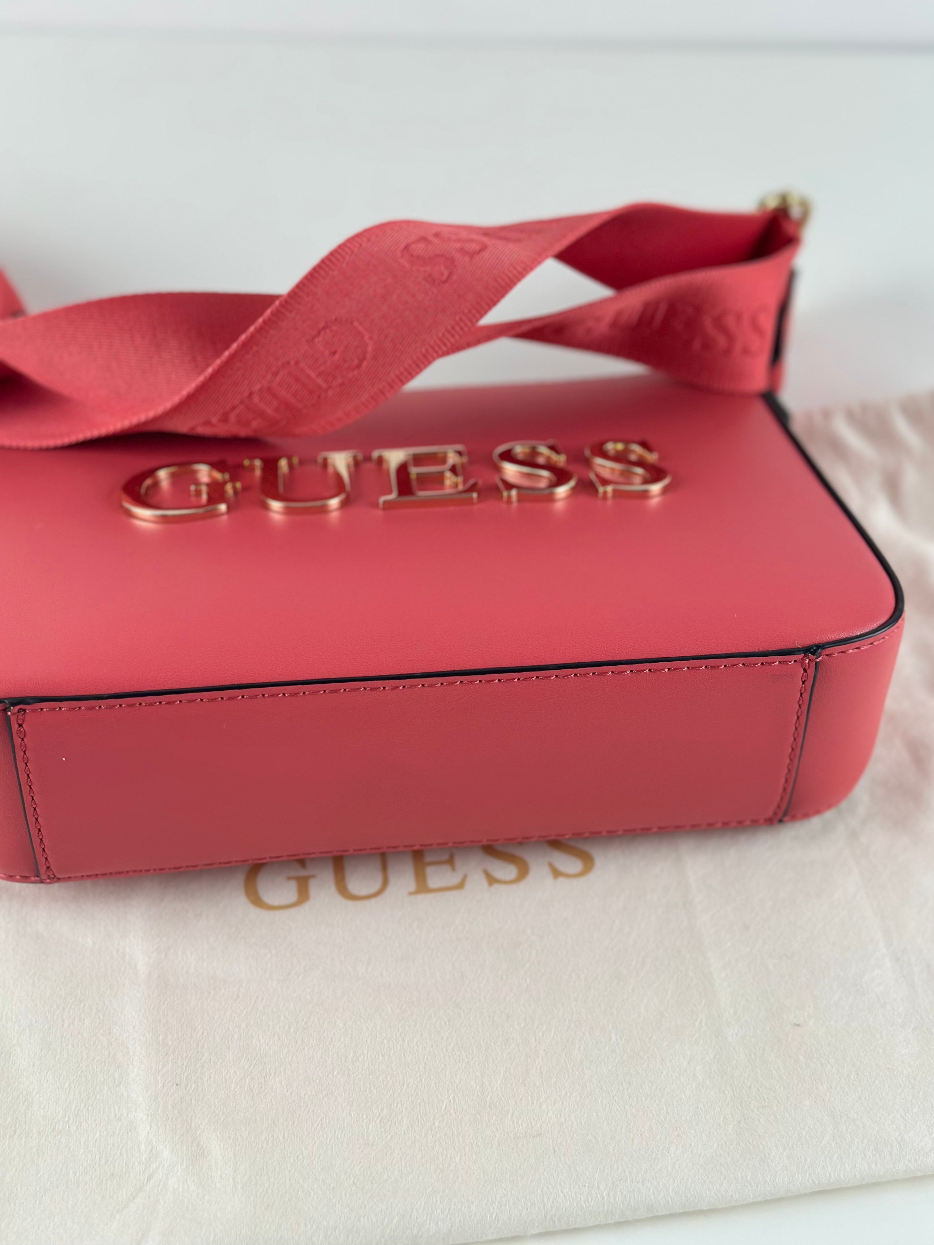 GUESS Beacon Falls Mini Top Zip Xbody – uusi, laput kiinni