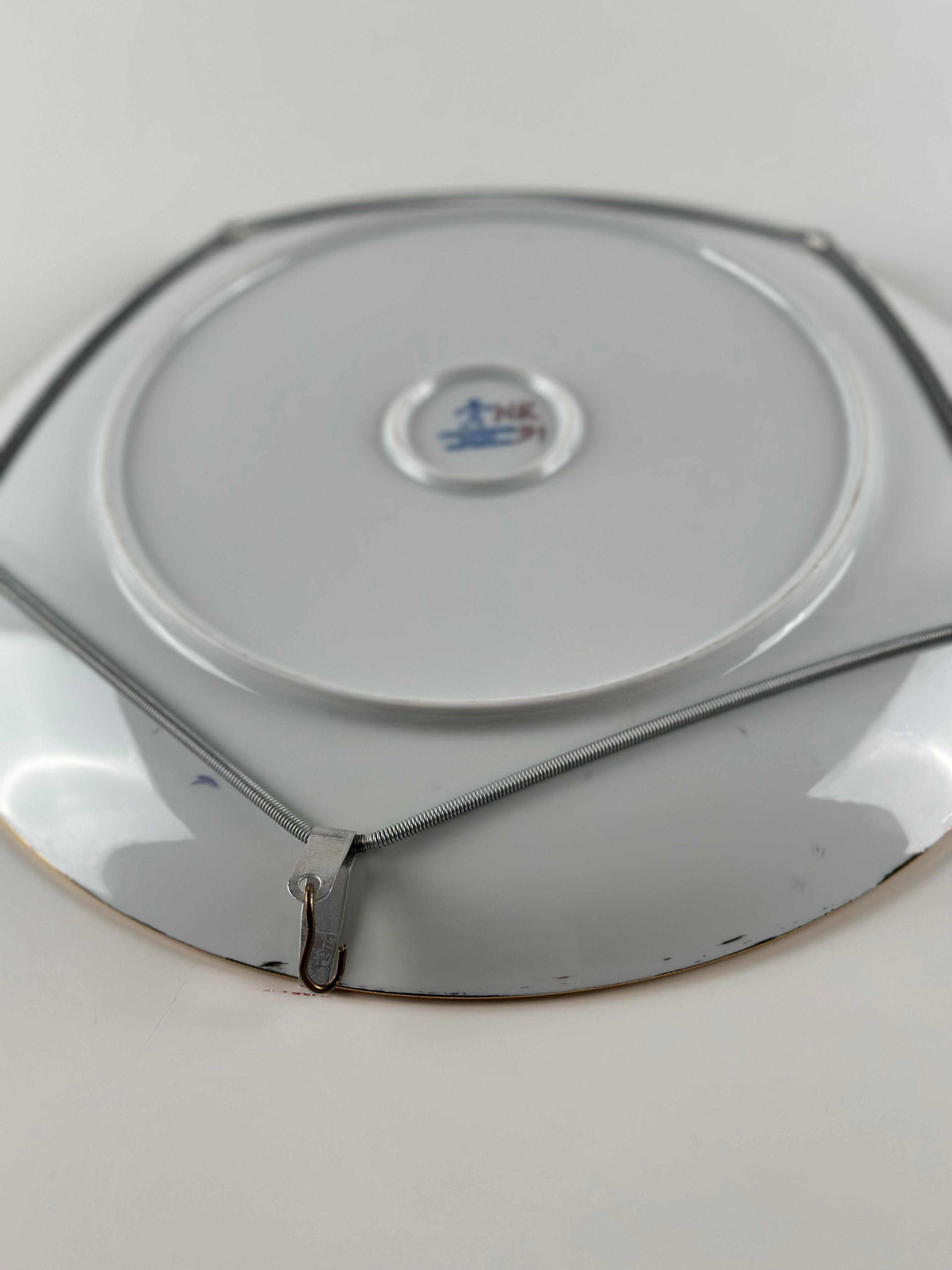 Fürstenberg seinälautanen 32 cm – saksa posliini