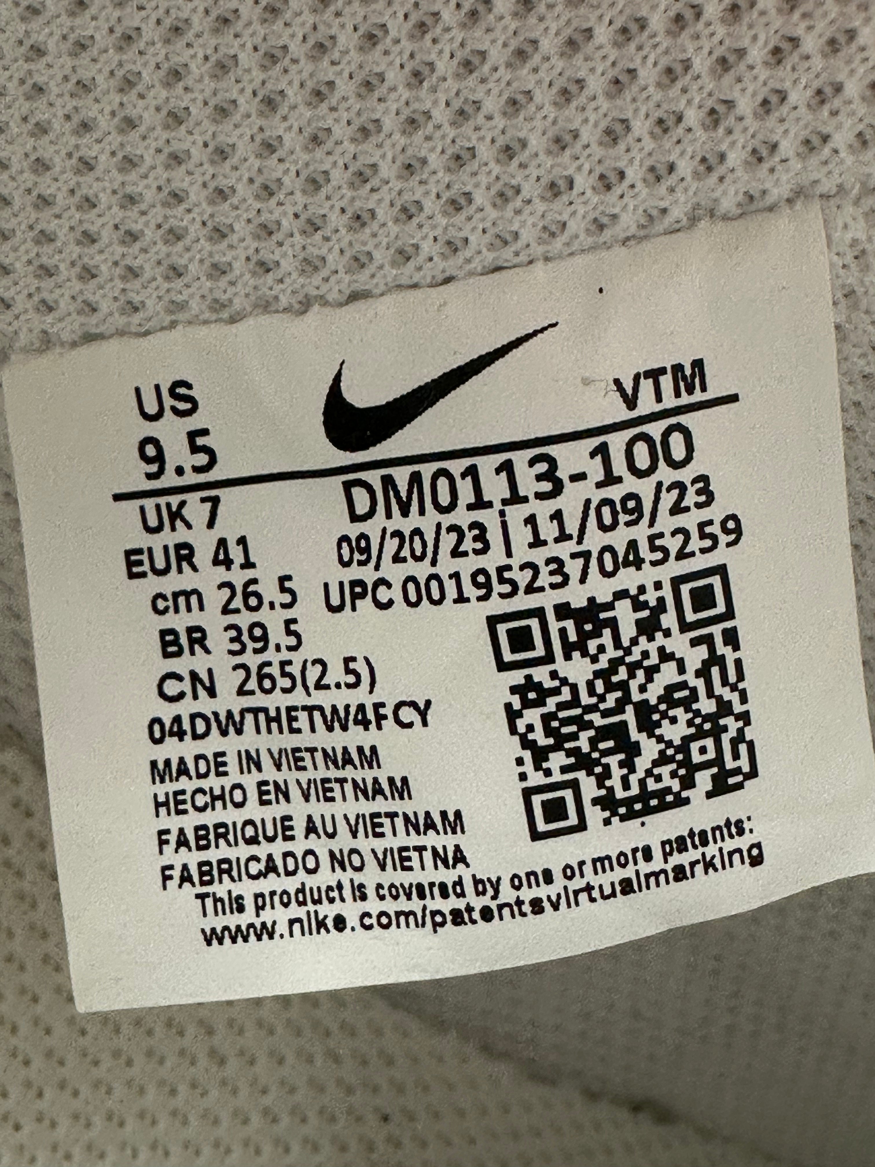 Nike Court Vision Alta LTR "Triple White" Brand new