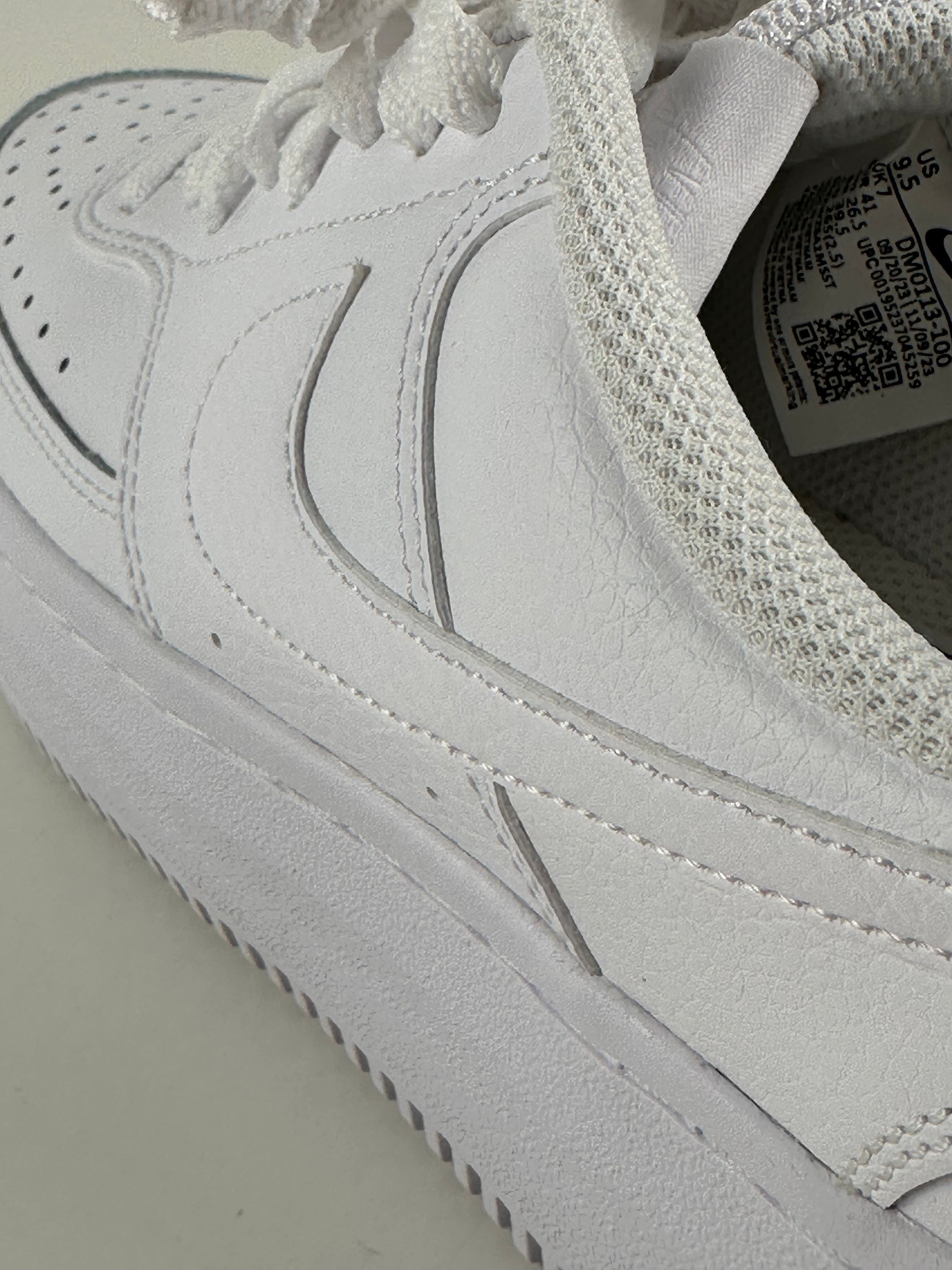Nike Court Vision Alta LTR "Triple White" Brand new
