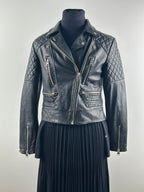 AllSaints Nysa Biker – nahkatakki, koko 38