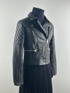 AllSaints Nysa Biker – nahkatakki, koko 38
