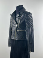 AllSaints Nysa Biker – nahkatakki, koko 38