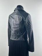AllSaints Nysa Biker – nahkatakki, koko 38