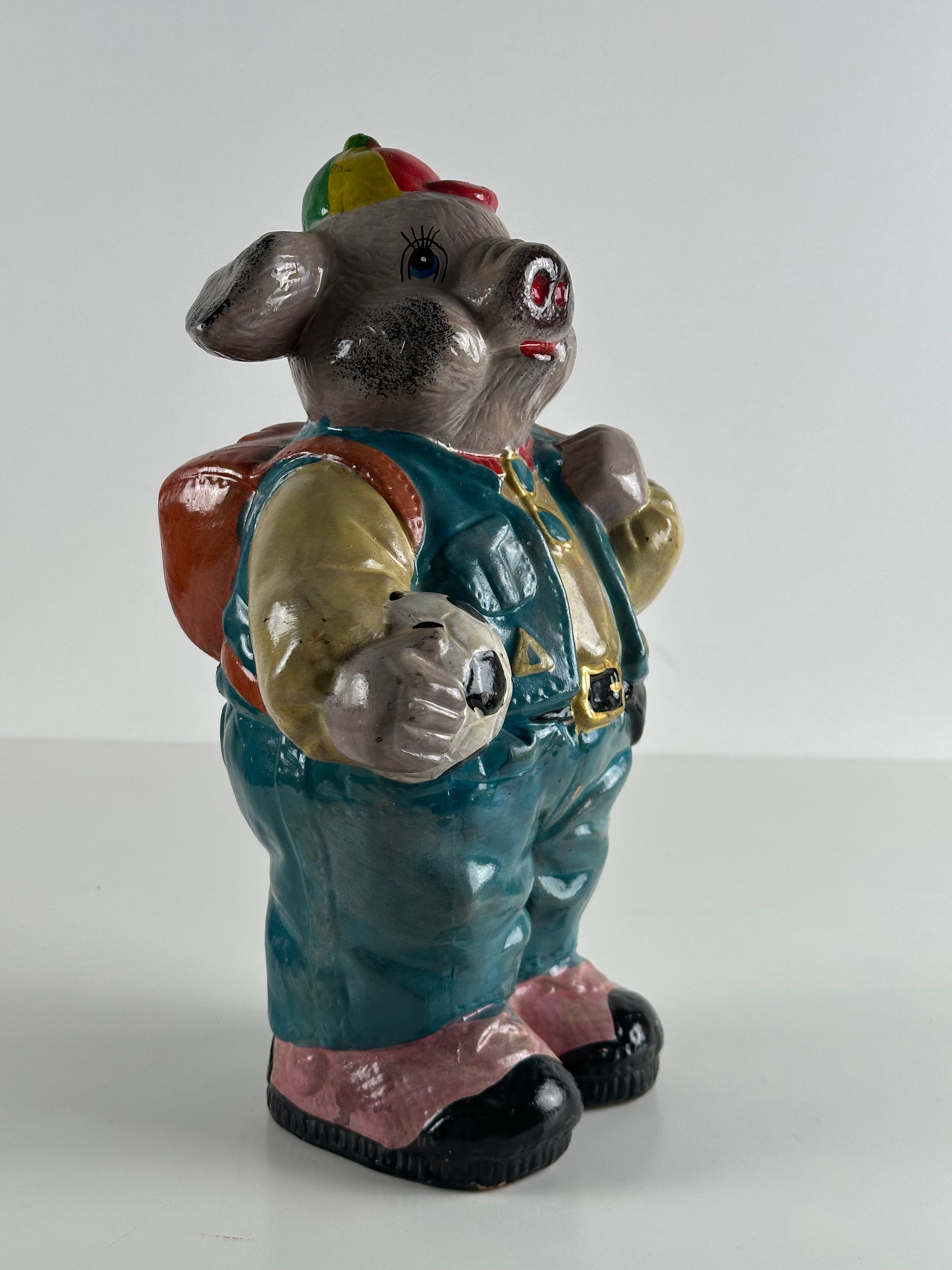 Keraaminen säästöpossu – vintage