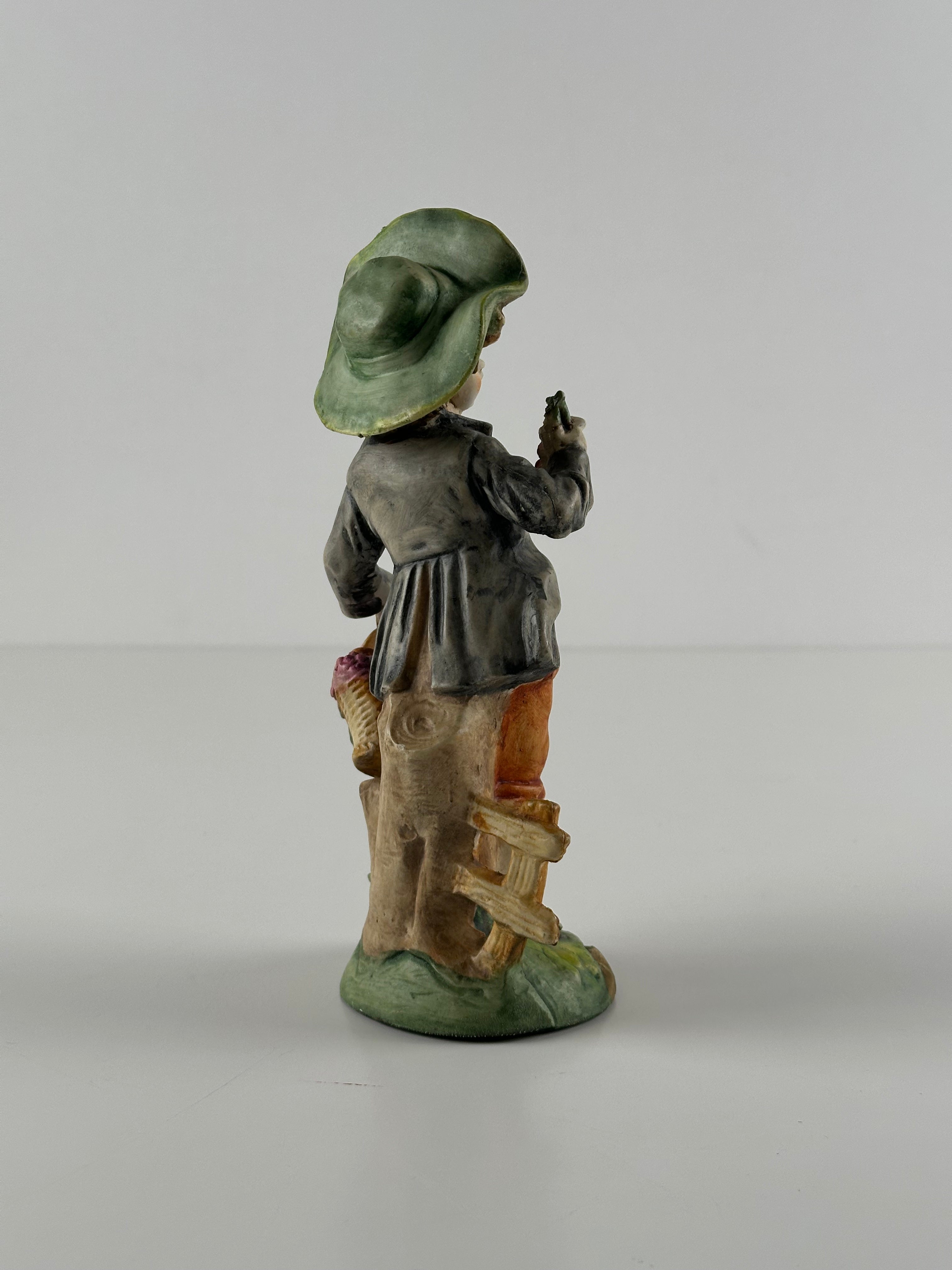 Keraaminen figuuri – vintage hahmo, 20 cm