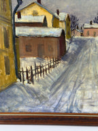 Armas Vainio – öljymaalaus, talvimaisema (1971–72)