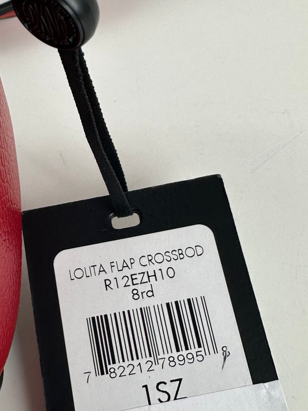 DKNY Lolita Flap Crossbody – punainen
