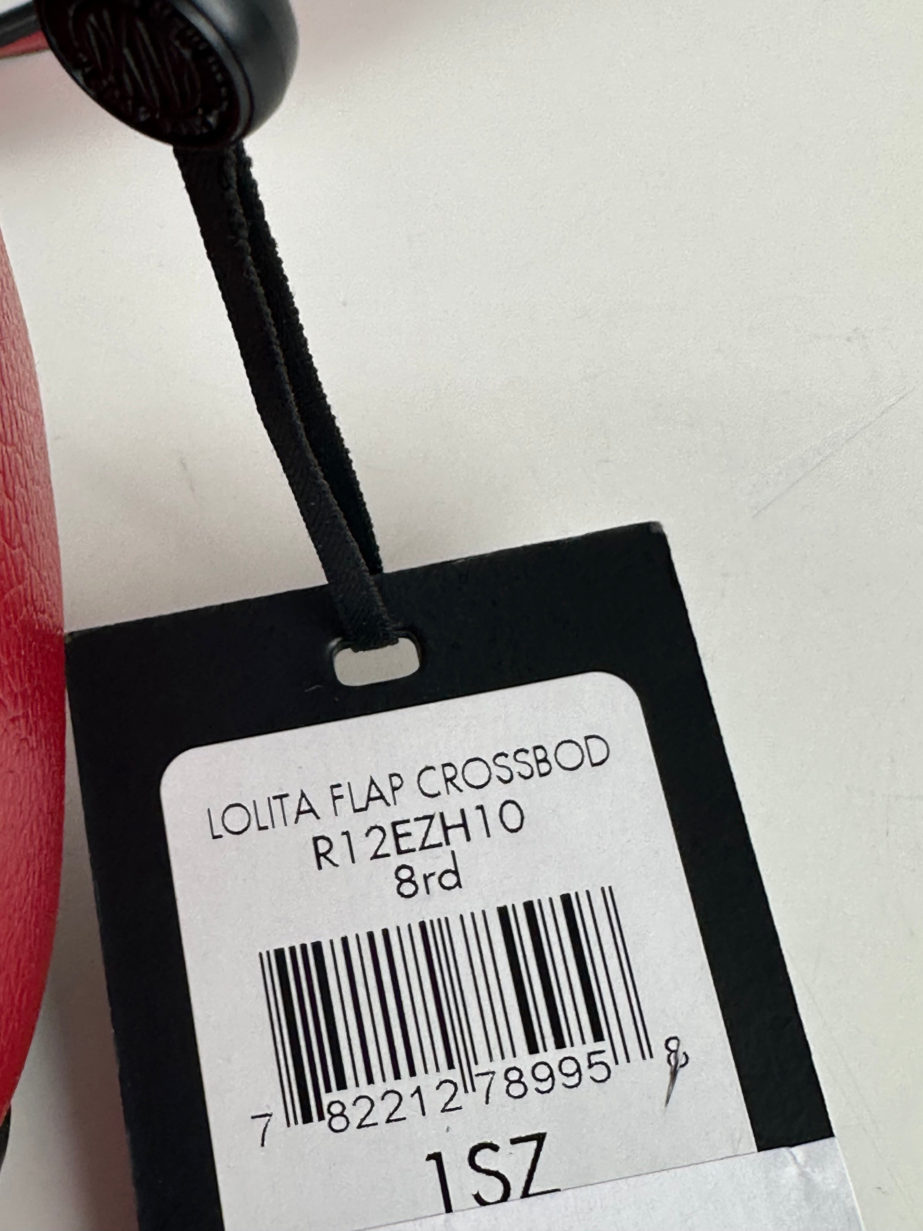 DKNY Lolita Flap Crossbody – punainen