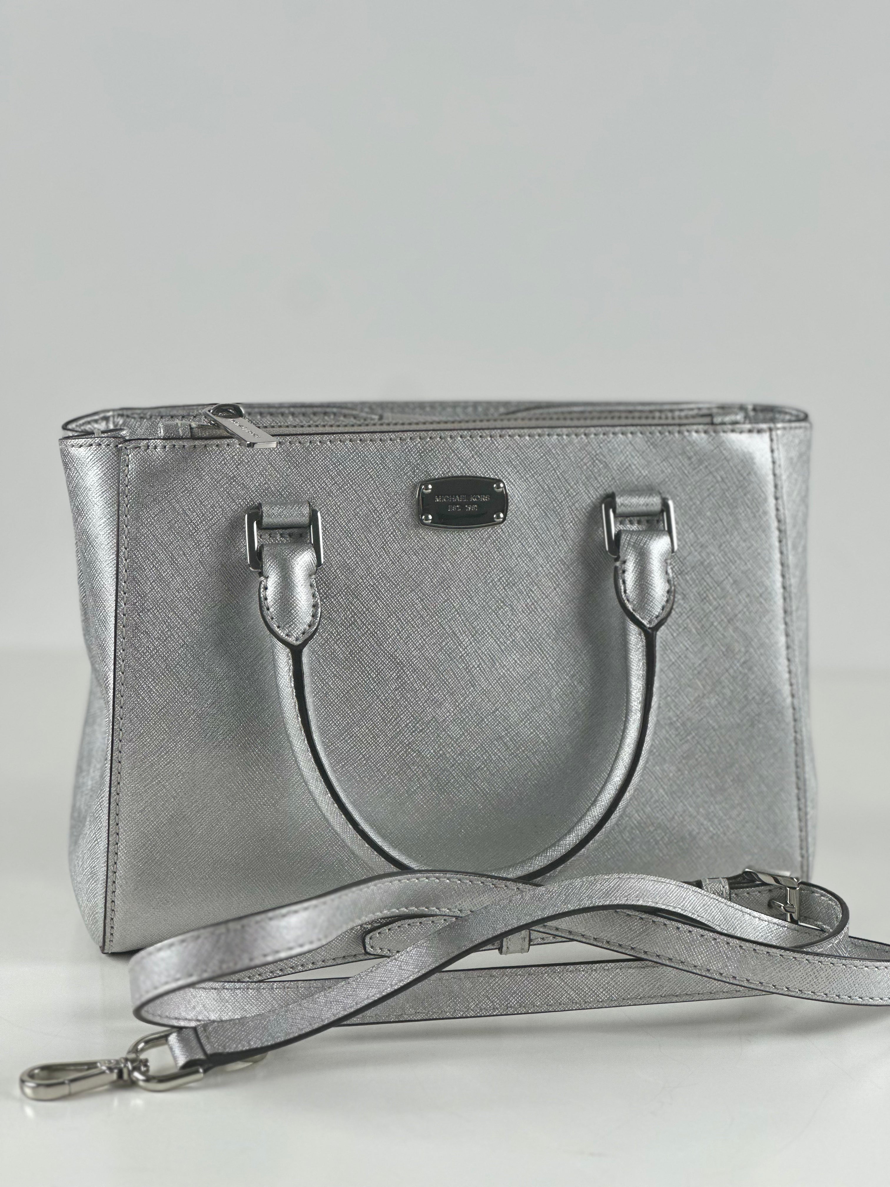 Michael Kors – hopea saffiano nahkalaukku