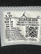 Air Jordan 1 Mid SE (GS) – Black / Fire Red / Malachite – EU 38