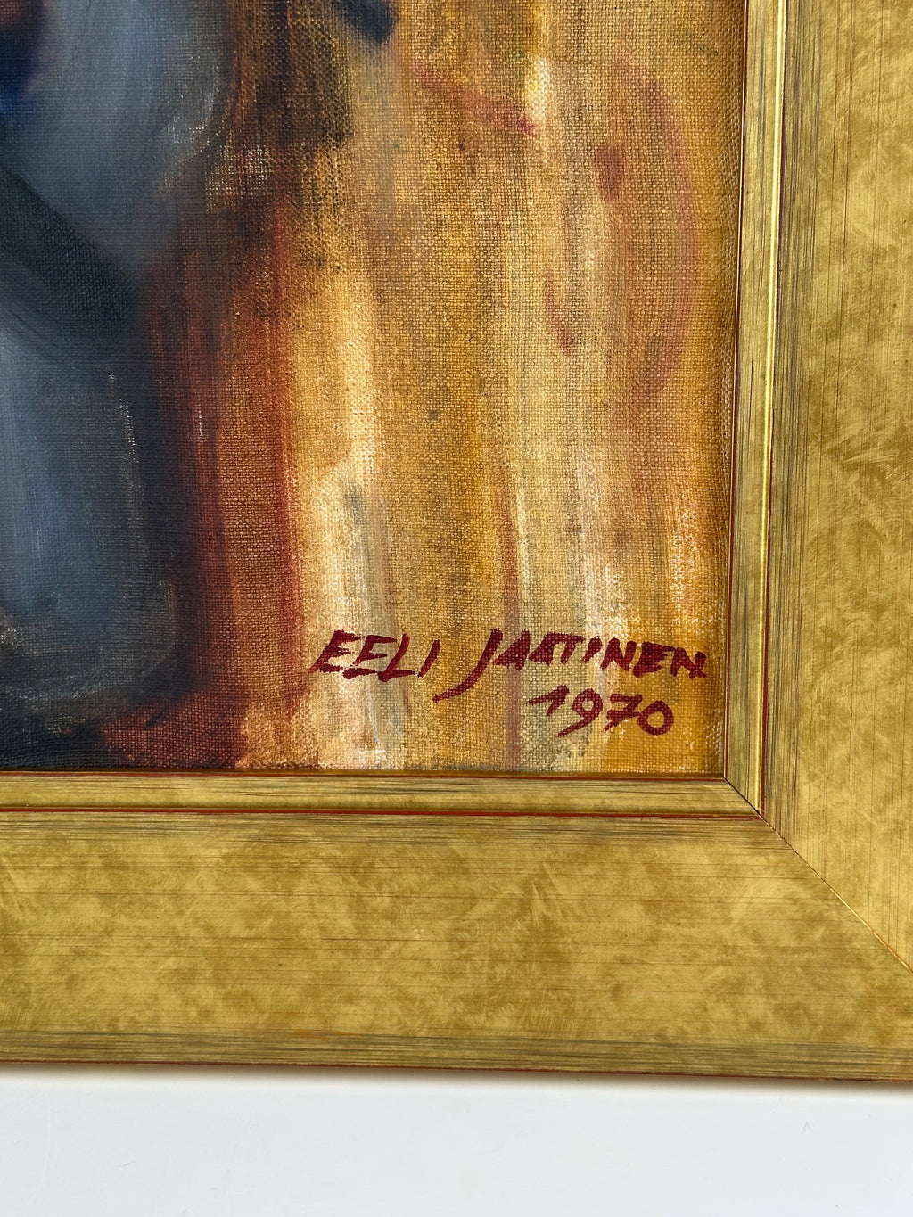 Eeli Jaatinen (1970) – Alkuperäinen öljymaalaus, kehystetty