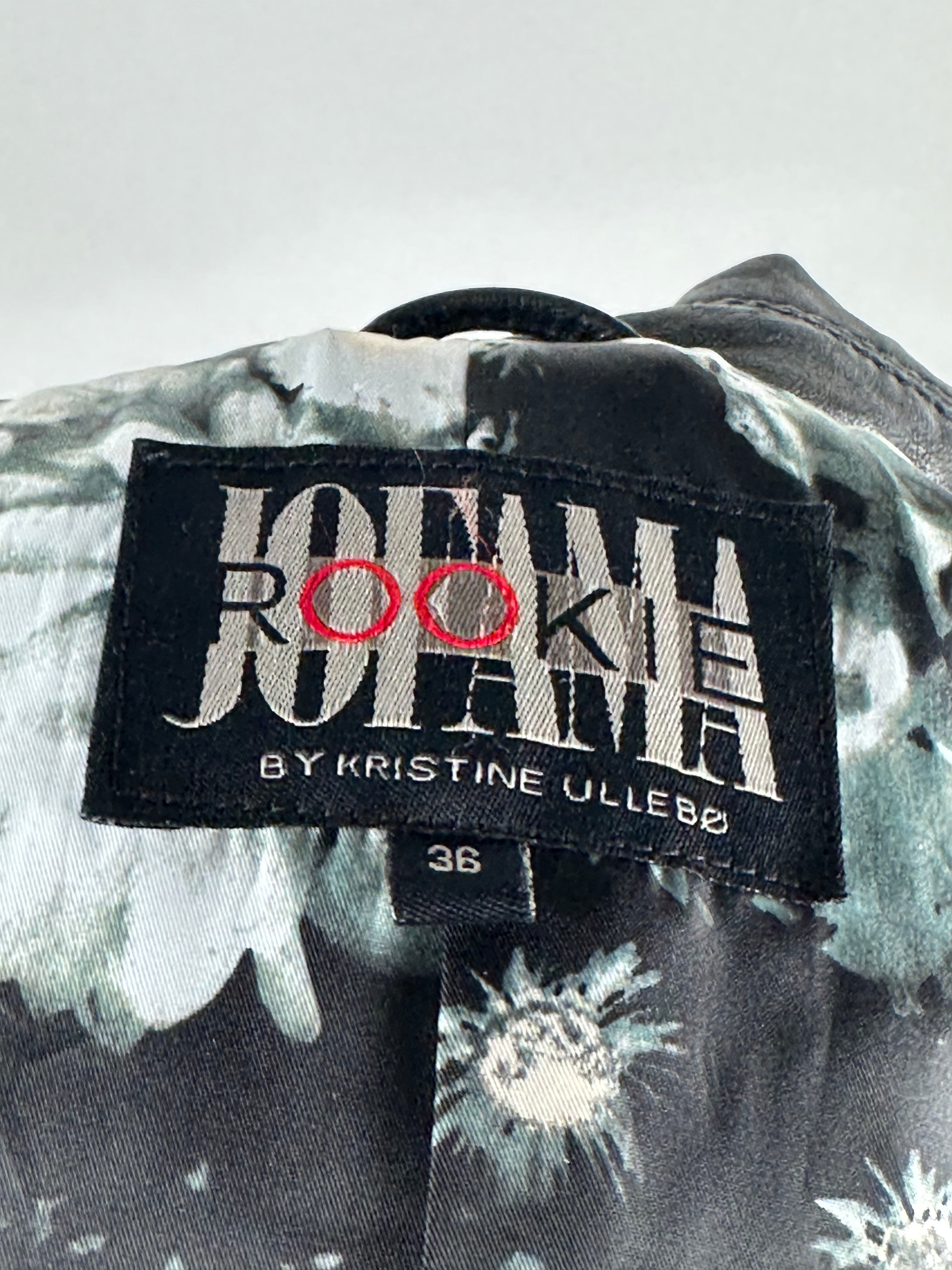 Jofama by Kristine Ullebø nahkatakki (koko 36)