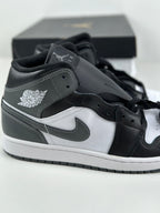 Air Jordan 1 Mid "Black/White-Grey"