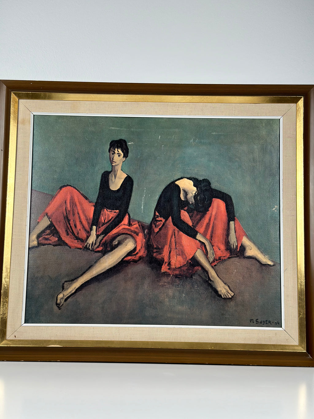 Moses Soyer: Dancers Resting